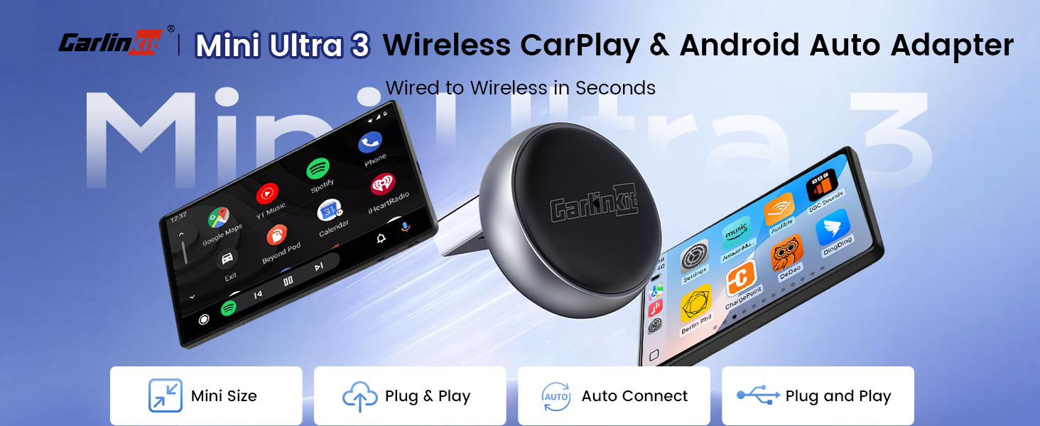 Amazon.com: Carlinkit Wireless CarPlay & Android Auto Adapter