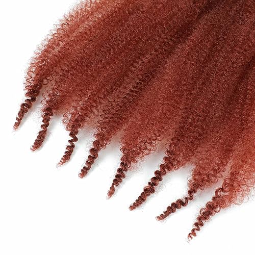 Miniatura 7 de Hbegant Cabello Afro Twist de 30 Pulgadas 2 Paquetes, Cabello Afro Twist Elástico Pre Esponjado Cabello Spring Twist Pre Estirado Cabello para