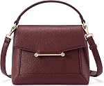 BOSTANTEN Crossbody Purse for Women Small Crossbody Bag Trendy Top Handle Shoulder Handbags Vegan Leather Bag with Flap