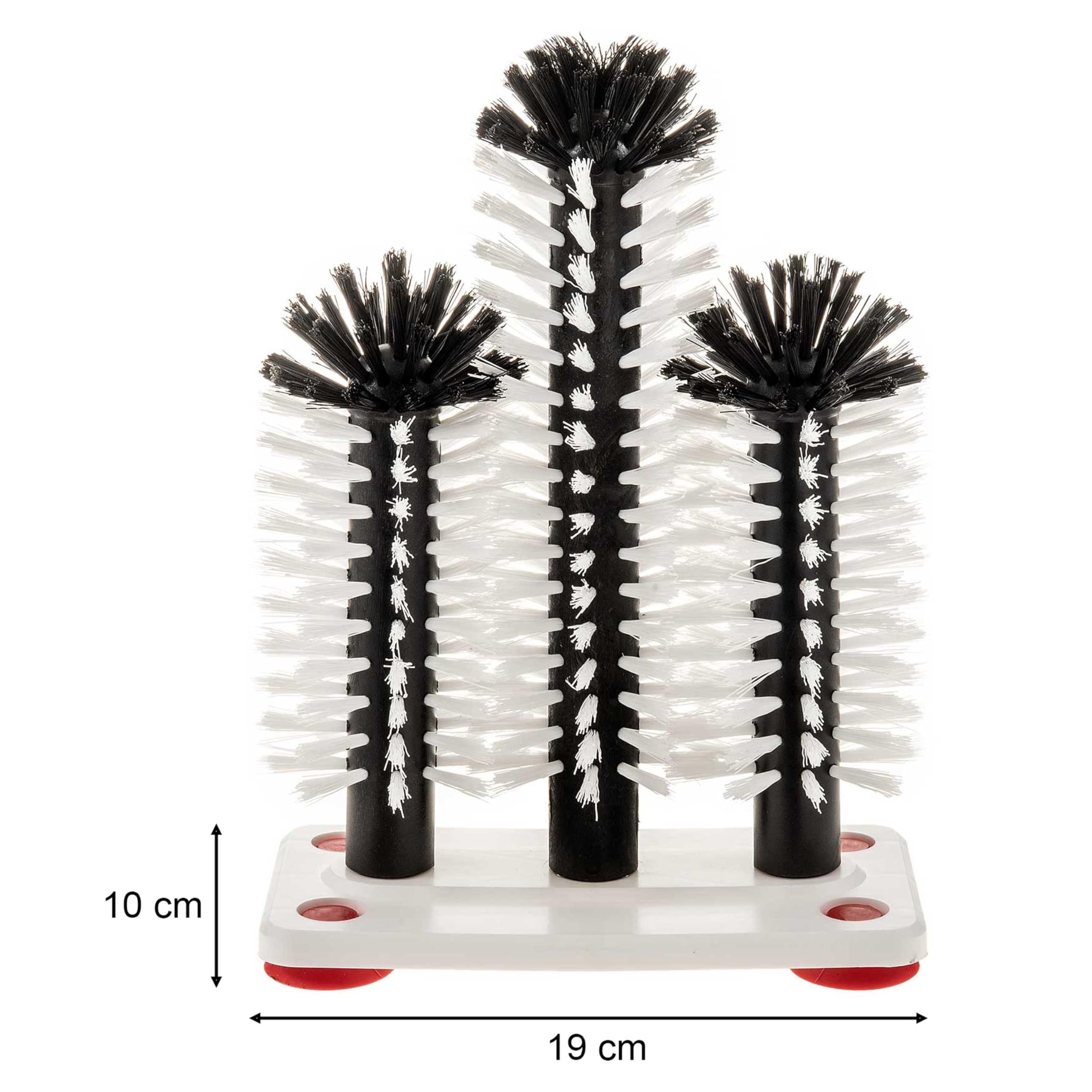 SIDCO Gläserspülbürste Spülbürste Gläserspüler Gläserbürste Schankbürste 18 + 25 cm
