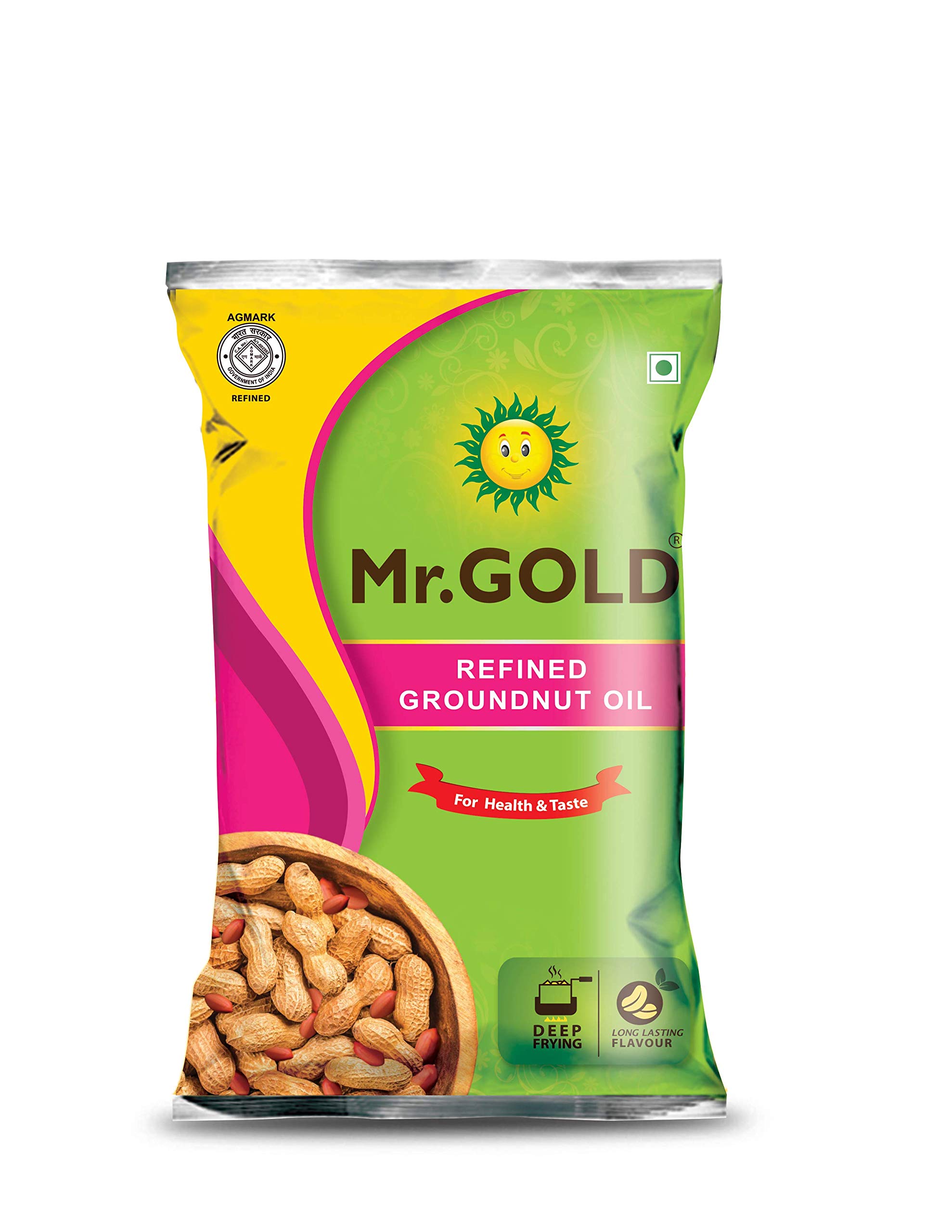 Mr.Gold Refined Groundnut Oil Pouch,1L (B099X5MW62) Amazon Price History, Amazon Price Tracker