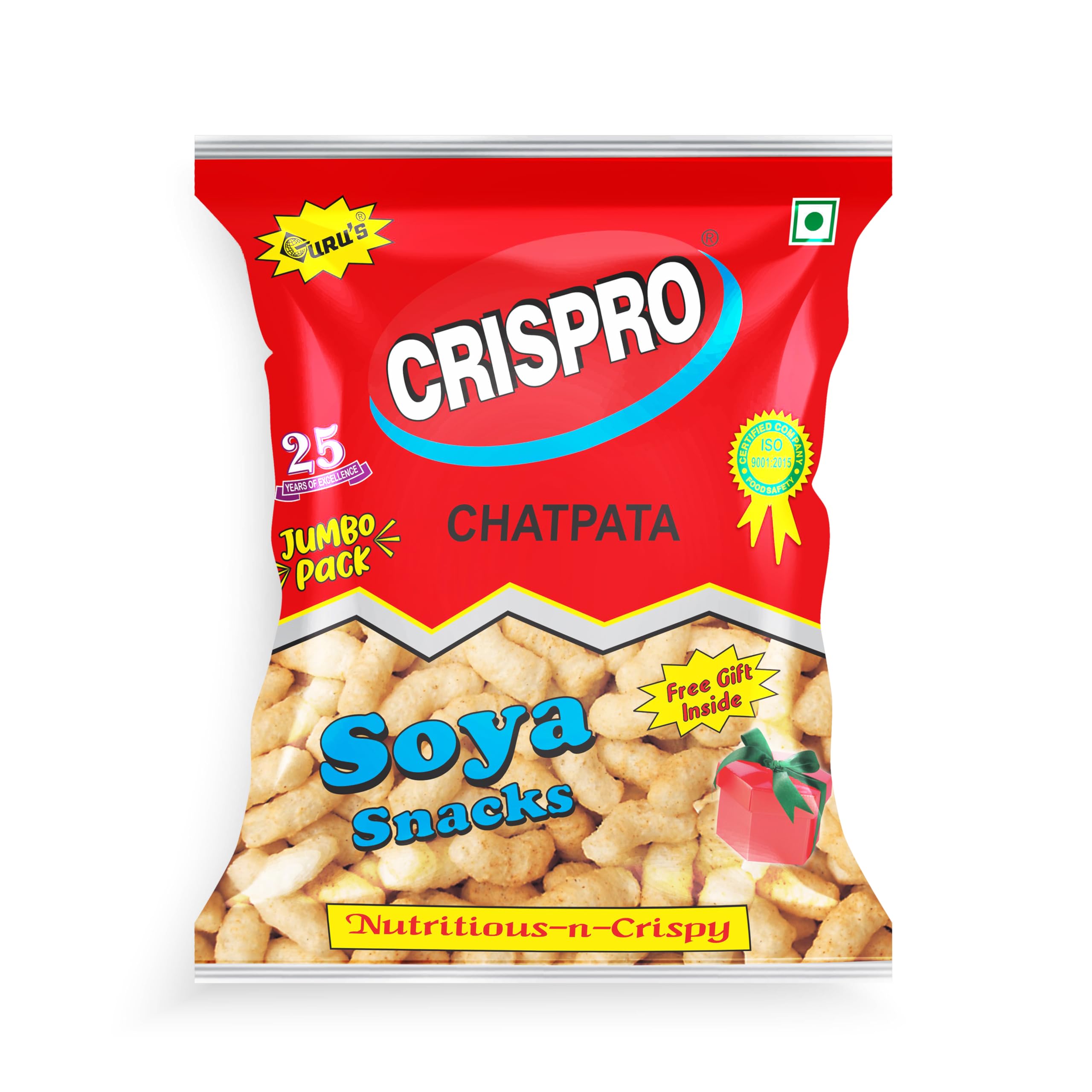 Guru's CRISPRO (Chatpata) 80gm Each (Pack of 24)-image-11
