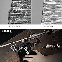 Vista 3 de GEN3 Guided Knife Sharpening System, Aluminium Professional knife sharpener, Knife Sharpening Kit W / 3 Al Plates Diamond (320#, 800#, 2000#) for