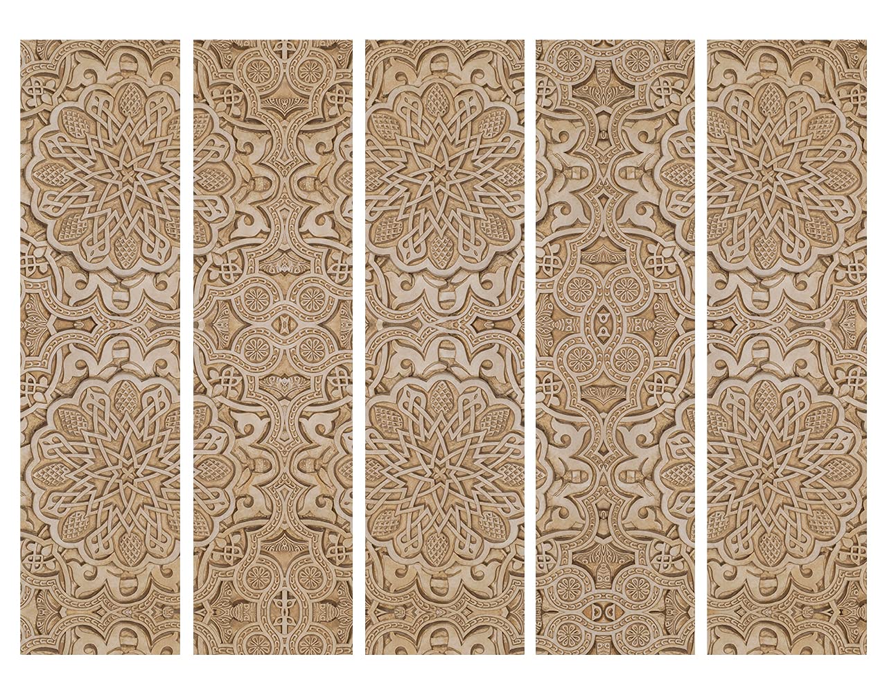 murando - Paravent Décoratif Intérieur Unilatéral, Mandala, 225x172 cm