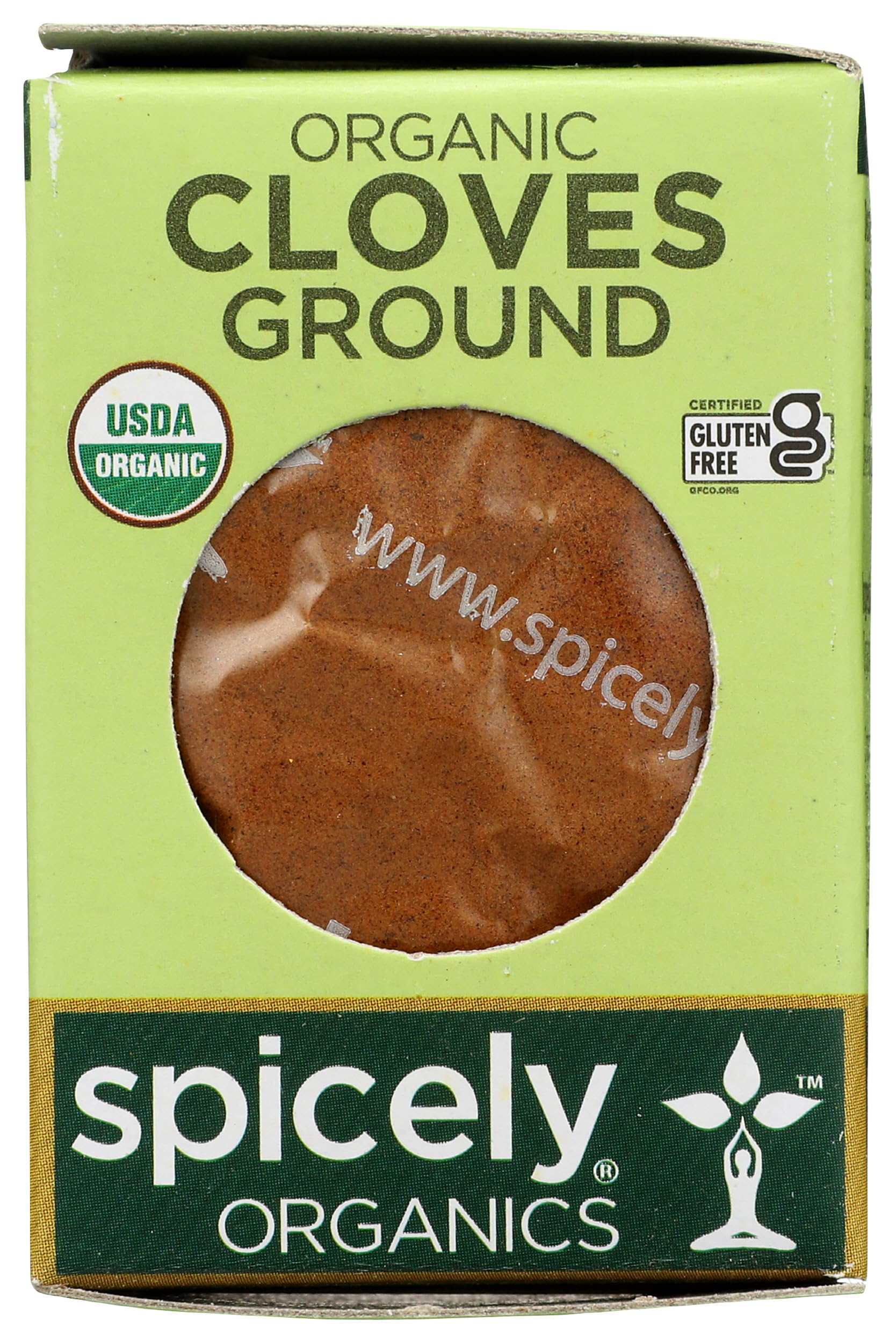 Spicely Organic Cloves Powder (0.40 OZ ecoBox)USDA Organic