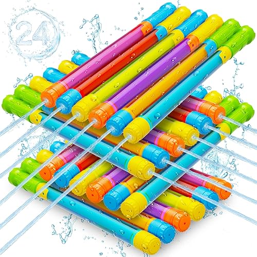 Miniatura 8 de Pistola de agua para niños y adultos: disparar hasta 40 pies - Pistolas de agua Super Blaster al aire libre para niños de 3-4-5-8-12 años