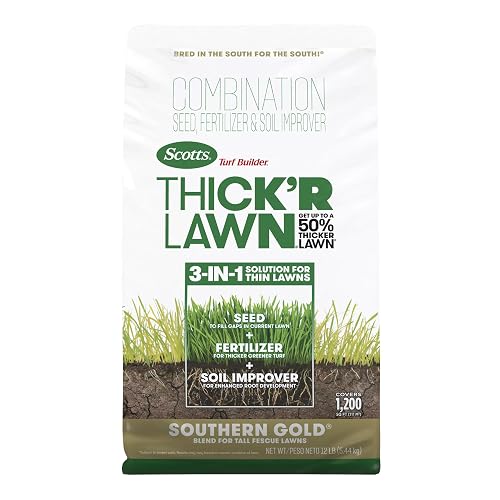 Scotts Turf Builder Thick'R Lawn Southern Gold Blend, 12 lbs.