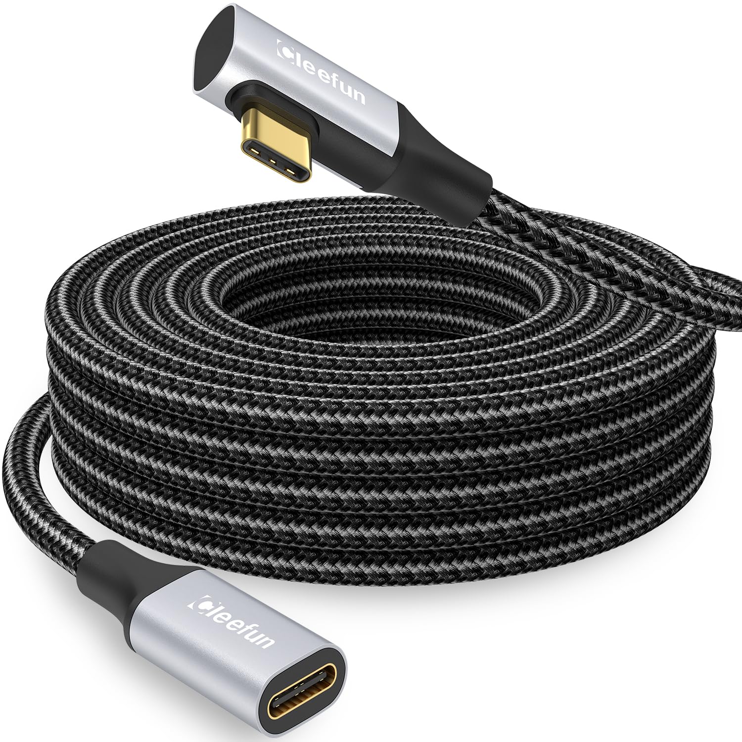 USB-C Verlängerungskabel 1m – 10 Gbit/s, 100W Laden, 4K@60Hz – Kompatibel Mit MacBook, Galaxy, PSVR2 Uvm.