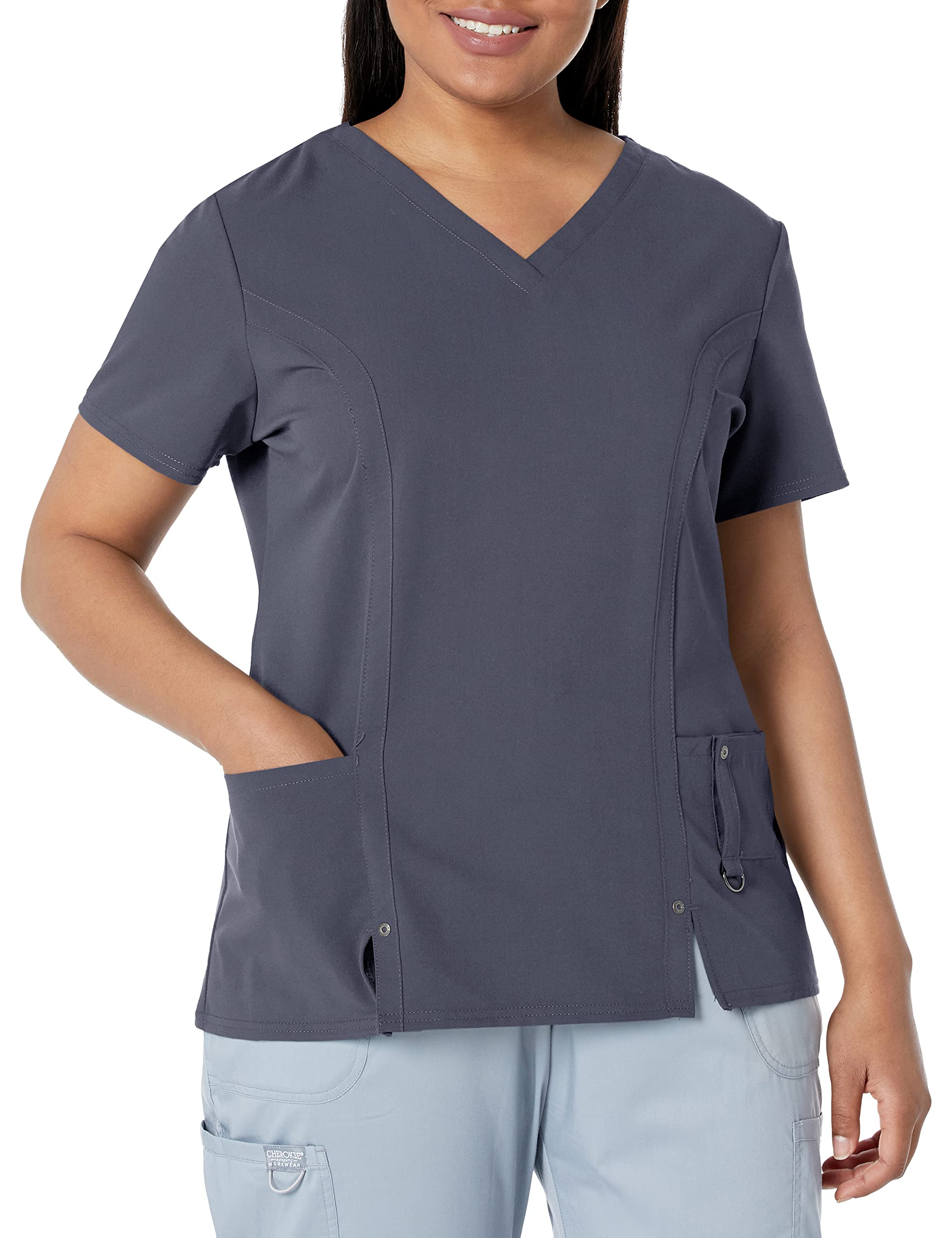 Dickies Xtreme Stretch Women Scrubs Top V-Neck 82851