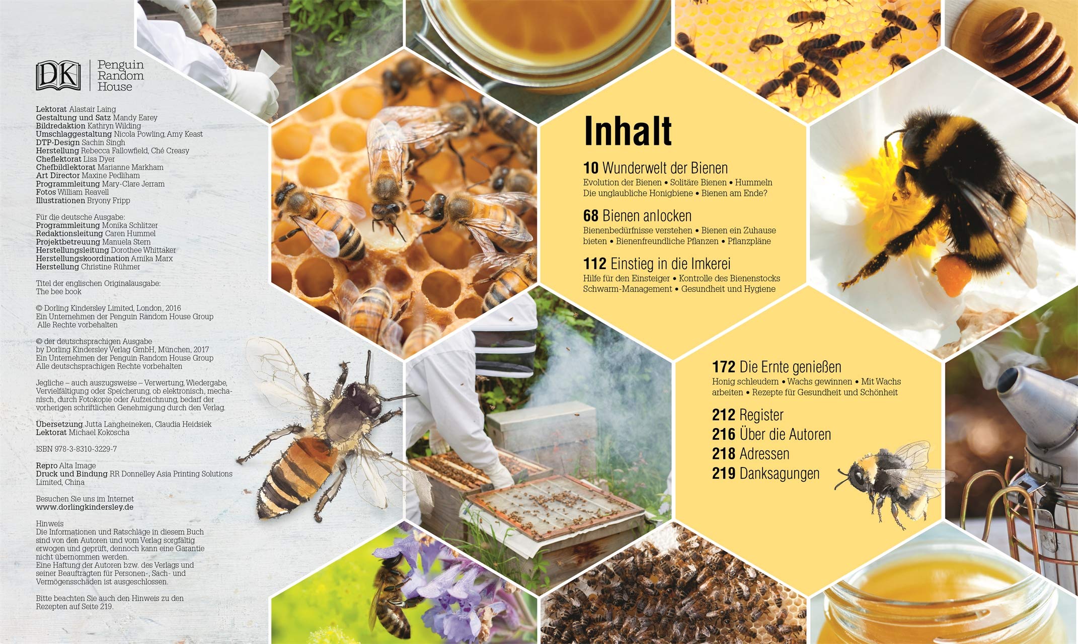 Das Bienen Buch: Bienen verstehen, schützen und halten