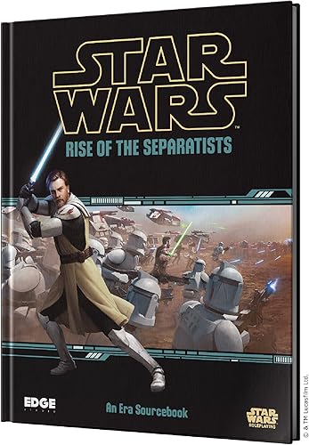EDGE Studio Star Wars Rise of The Separatists Expansion Juego de rol Juego de estrategia Juego de aventura para adultos y niños a partir de 10 años