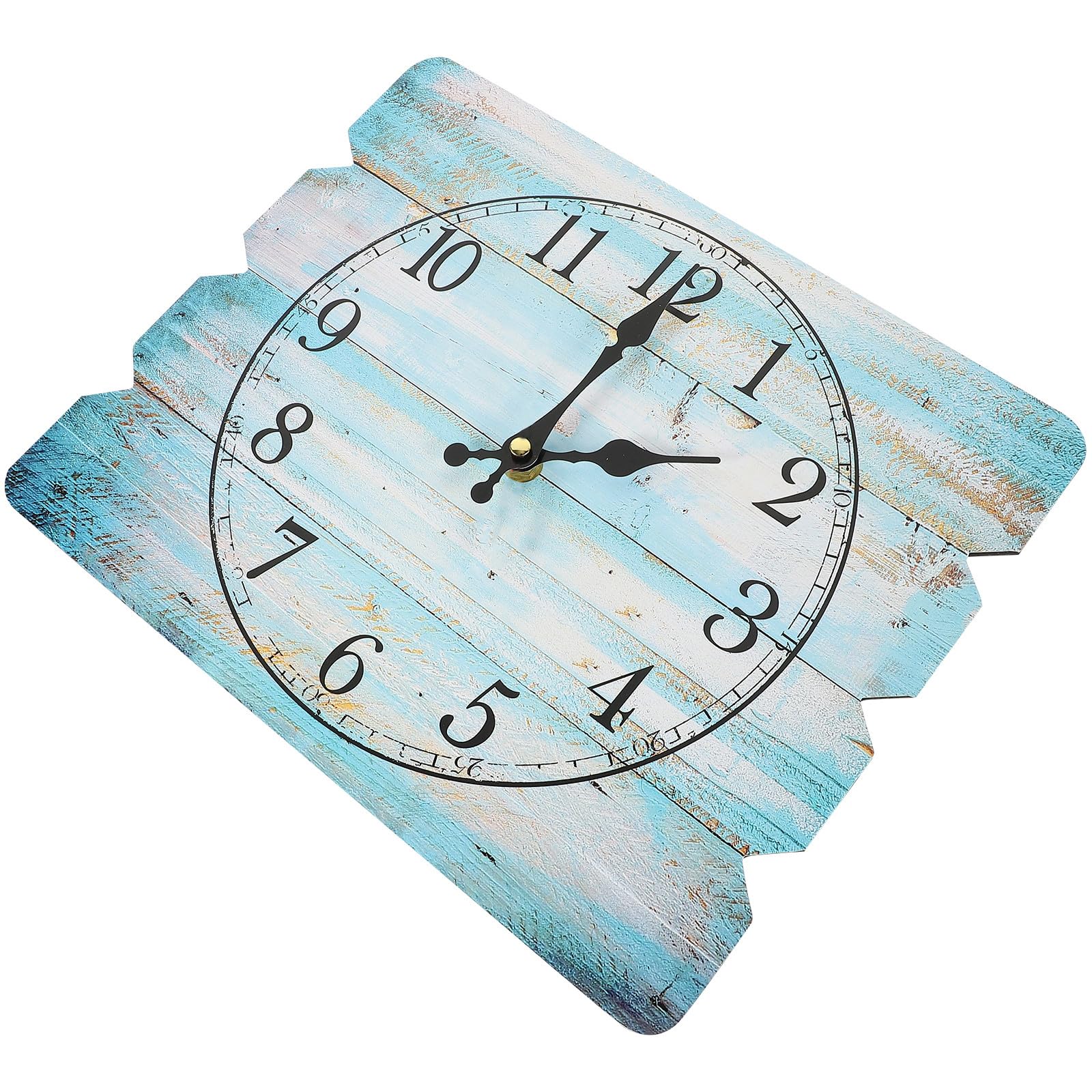 Horloge murale silencieuse en bois pour un sommeil sans tic-tac