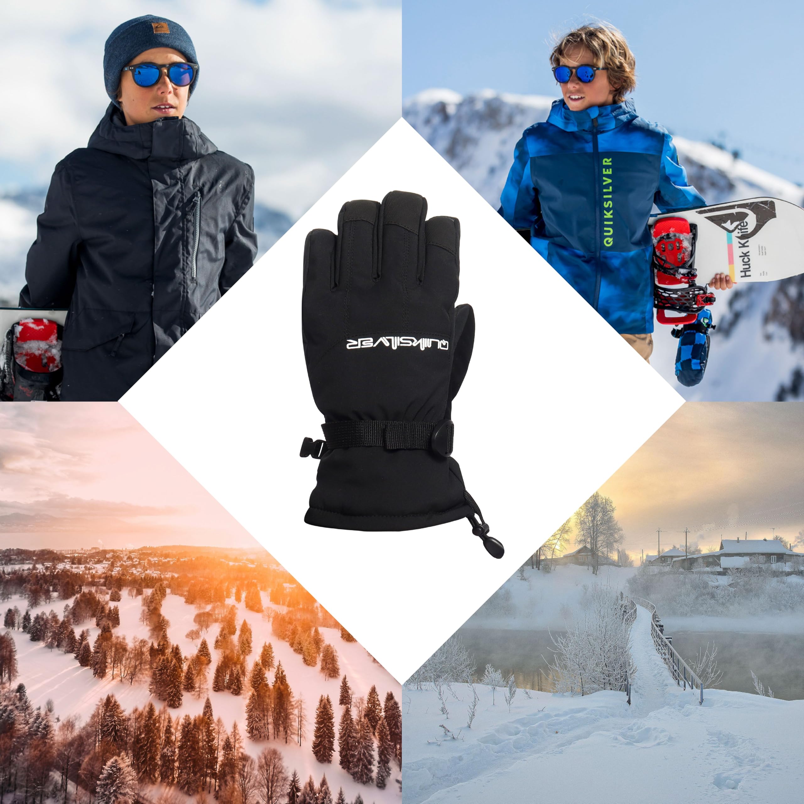 Quiksilver Mission Glove Youth Guanti Bambini e ragazzi