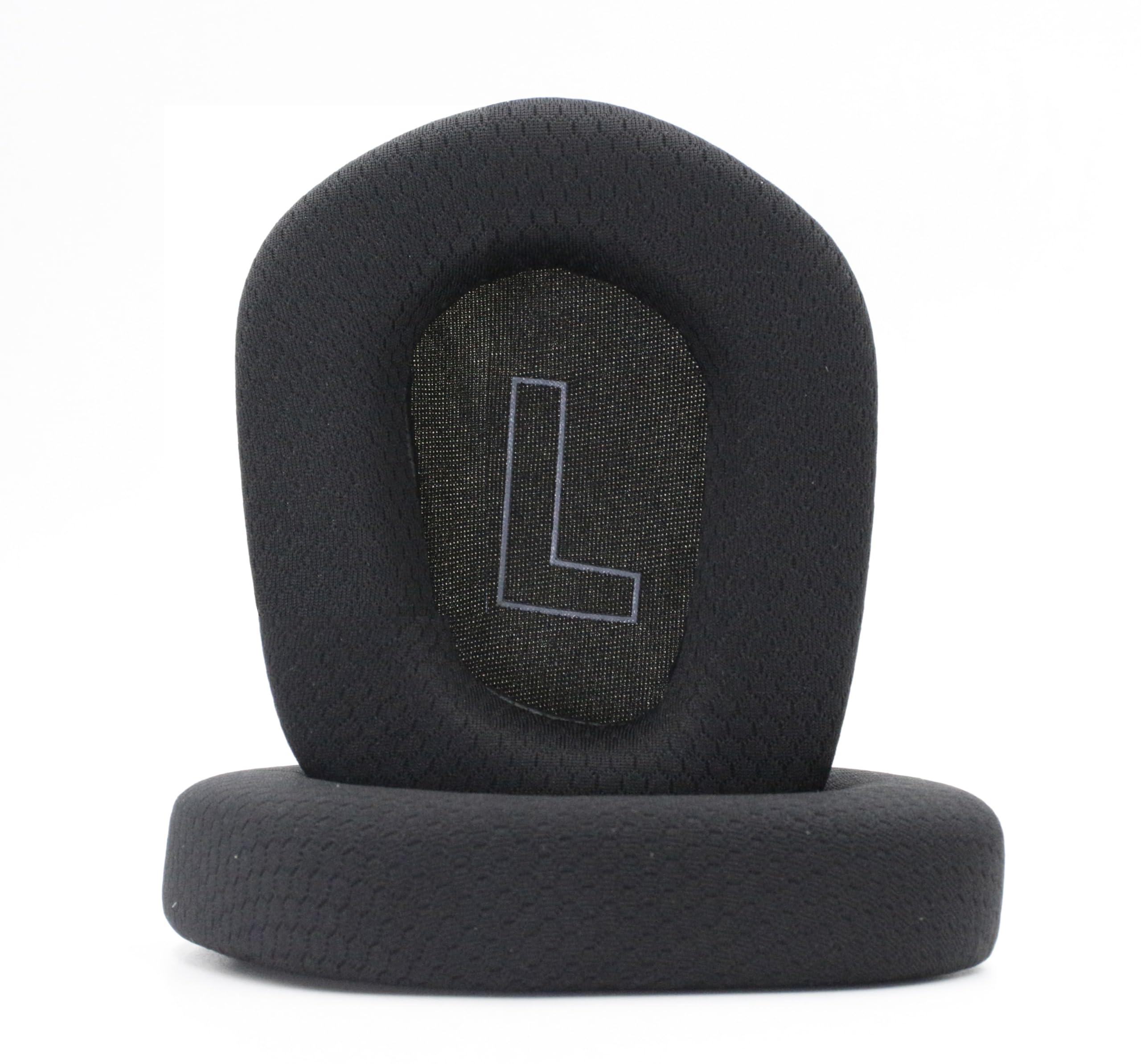 G733 Replacement Ear Pads Compatible with Logitech G733 Gaming Headphones G335 Wireless Ear Pads with Soccer mesh Weave Soft and Comfortable (Black)