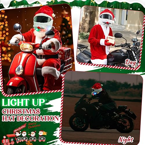 Miniatura 7 de Funda extragrande para casco de motocicleta de Halloween, decoración de sombrero de calabaza iluminada, 18.78 x 15.75 pulgadas, funda de casco