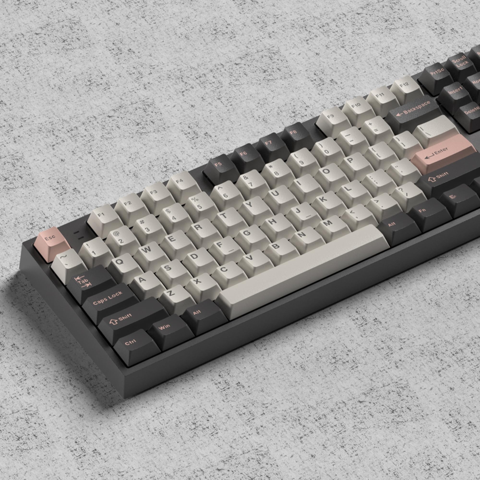 SOLIDEE Keycaps Cherry Profile PBT 156 Klawiszy, Keycaps do Własnej Klawiatury Mechanicznej, Odporne na Blaknięcie PBT dla Klawiatur 60% 65% 75% TKL 100%, Kompatybilne z MX Switches(Olive)