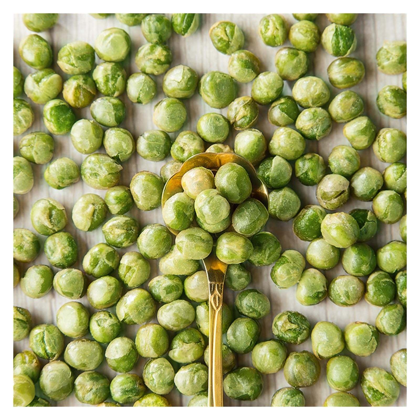 128 g de guisantes verdes crujientes con sabor a ajo: frescos, aromáticos y recubiertos de aceite, el refrigerio perfecto for satisfacer tus antojos de refrigerios(3bag)