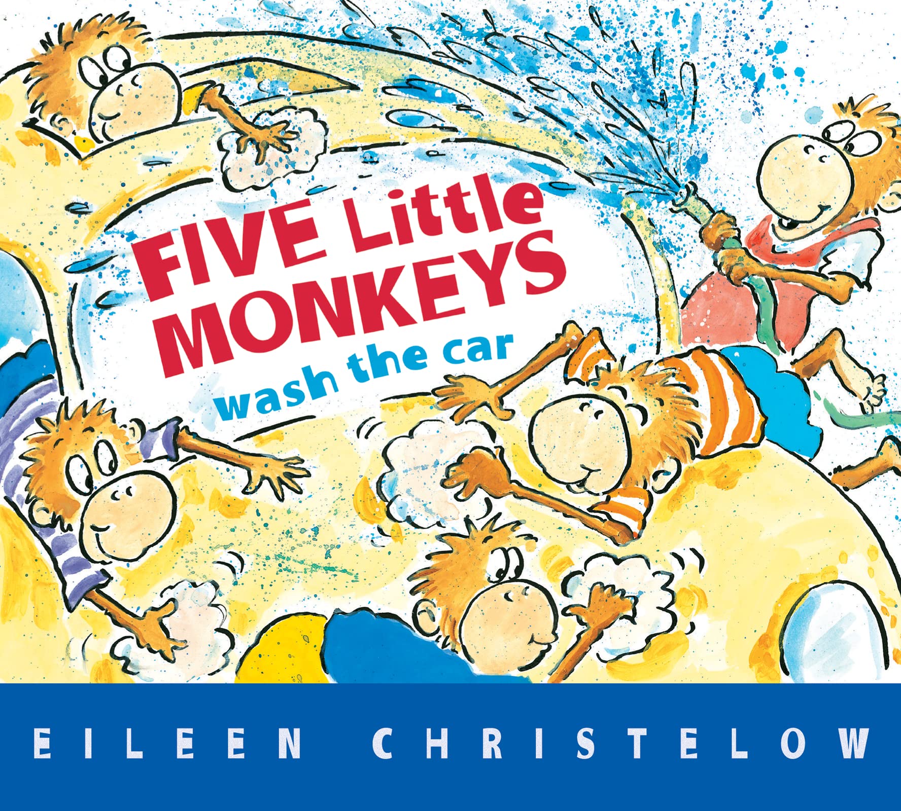 Five Little Monkeys Wash the Car (A Five Little Monkeys Story) Board book – Illustrated, September 2, 2014