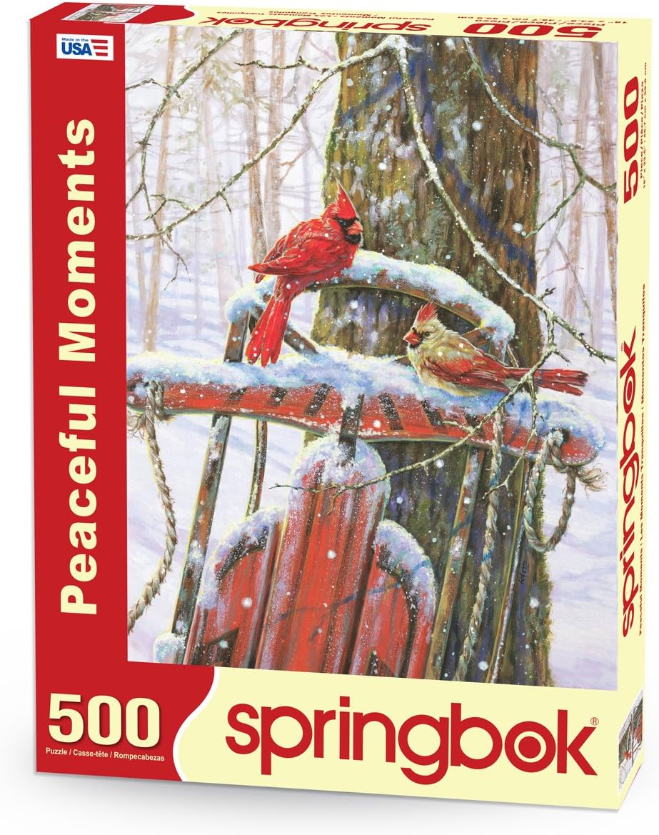 Springbok's 500 Piece Jigsaw Puzzle Peaceful Moments, Multi