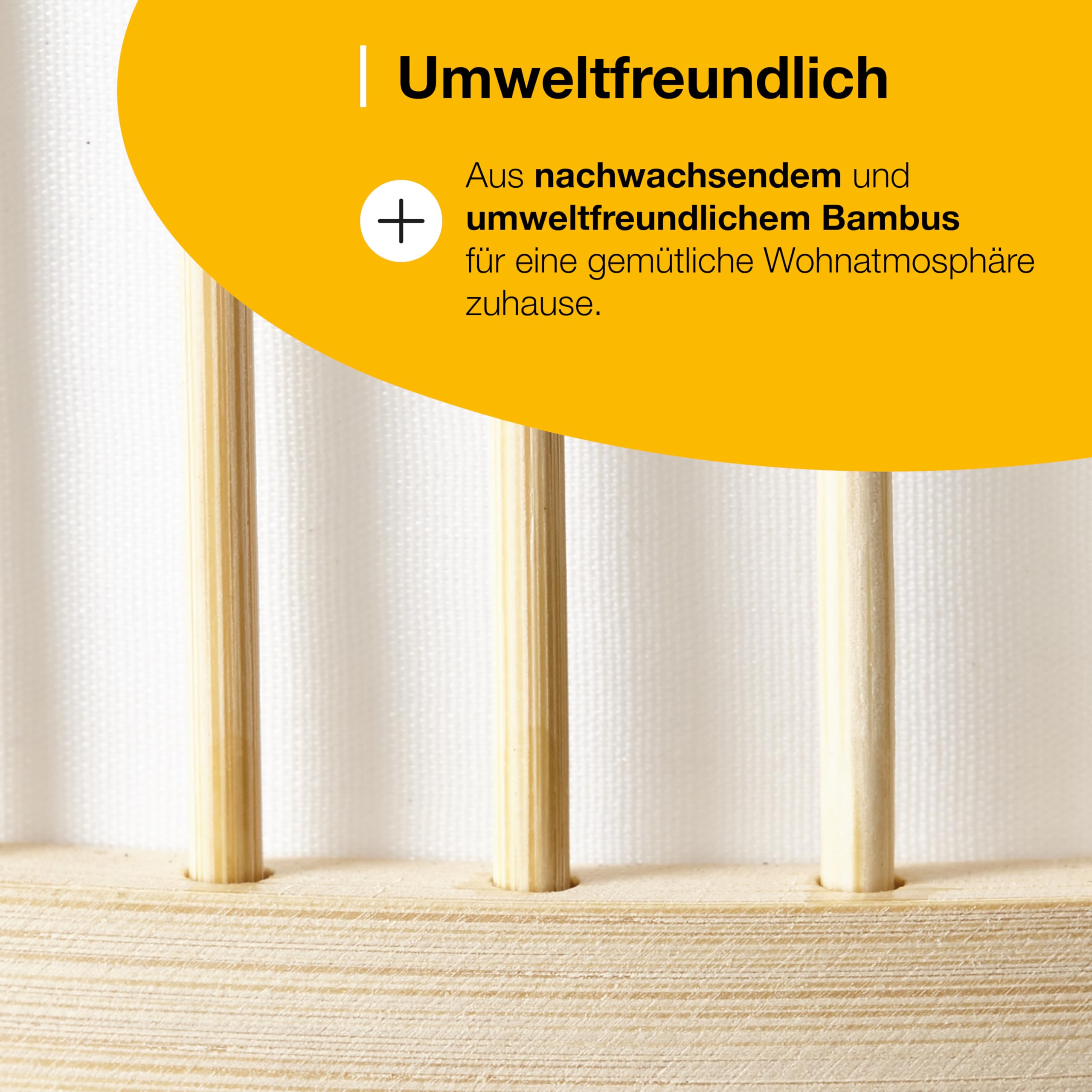 Brilliant Lampe Nori Standleuchte 1flg natur/weiß | 1x A60, E27, geeignet für Normallampen (nicht enthalten) | Mit Fußschalter
