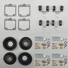 Carburetor Repair Kit for Suzuki GS550 GS550M GS550T GS550E GS550L | 1980-1982 Diaphragm Float Replacement Parts Main Jet #92.5 Pilot Jet #40
