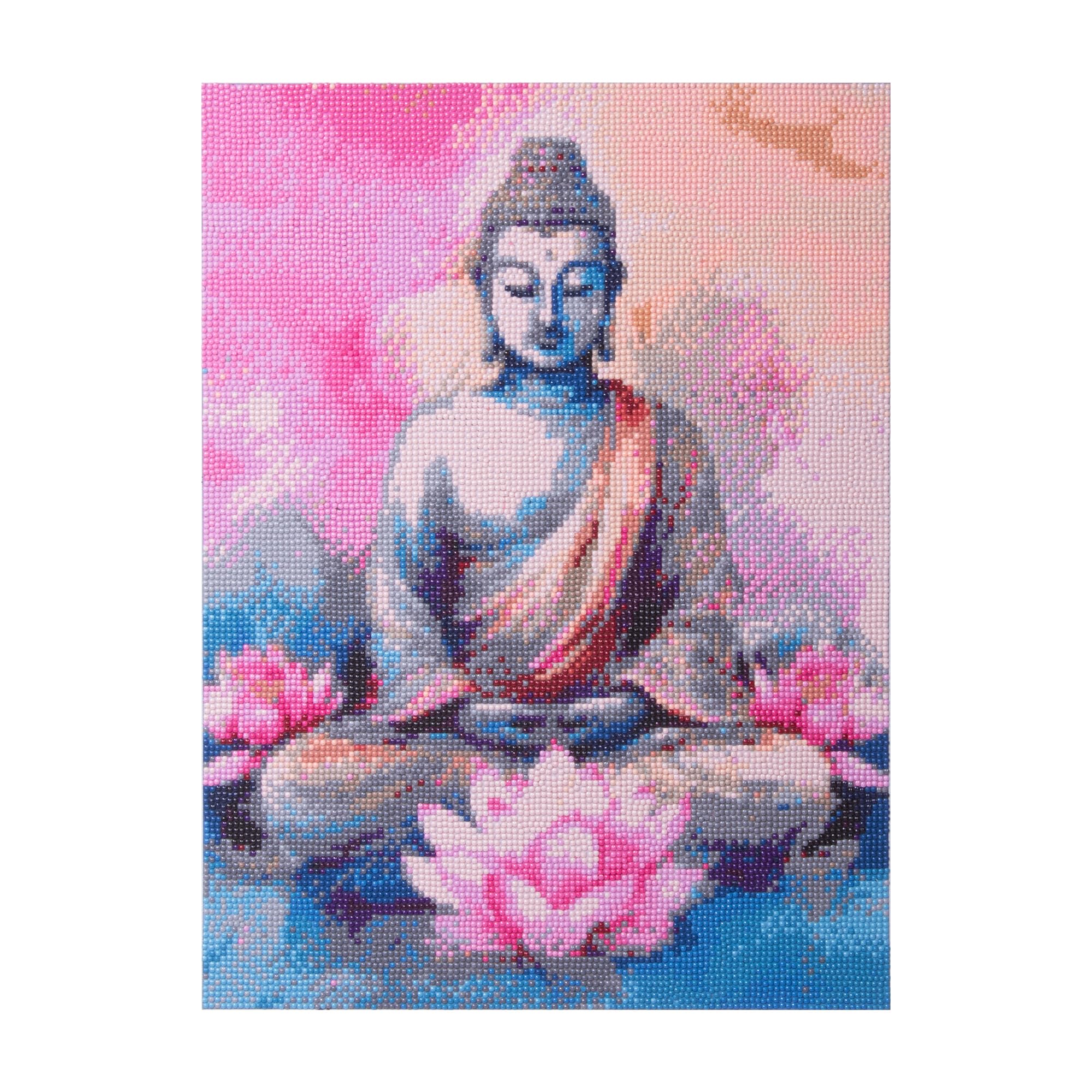Itsy Bitsy DIY 5D Diamond Painting Kit Enchanted Buddha 40 X 50 CM 1pc | Art & Craft, Creative, Fun & Activity Kit | Gift for Kids, Adults