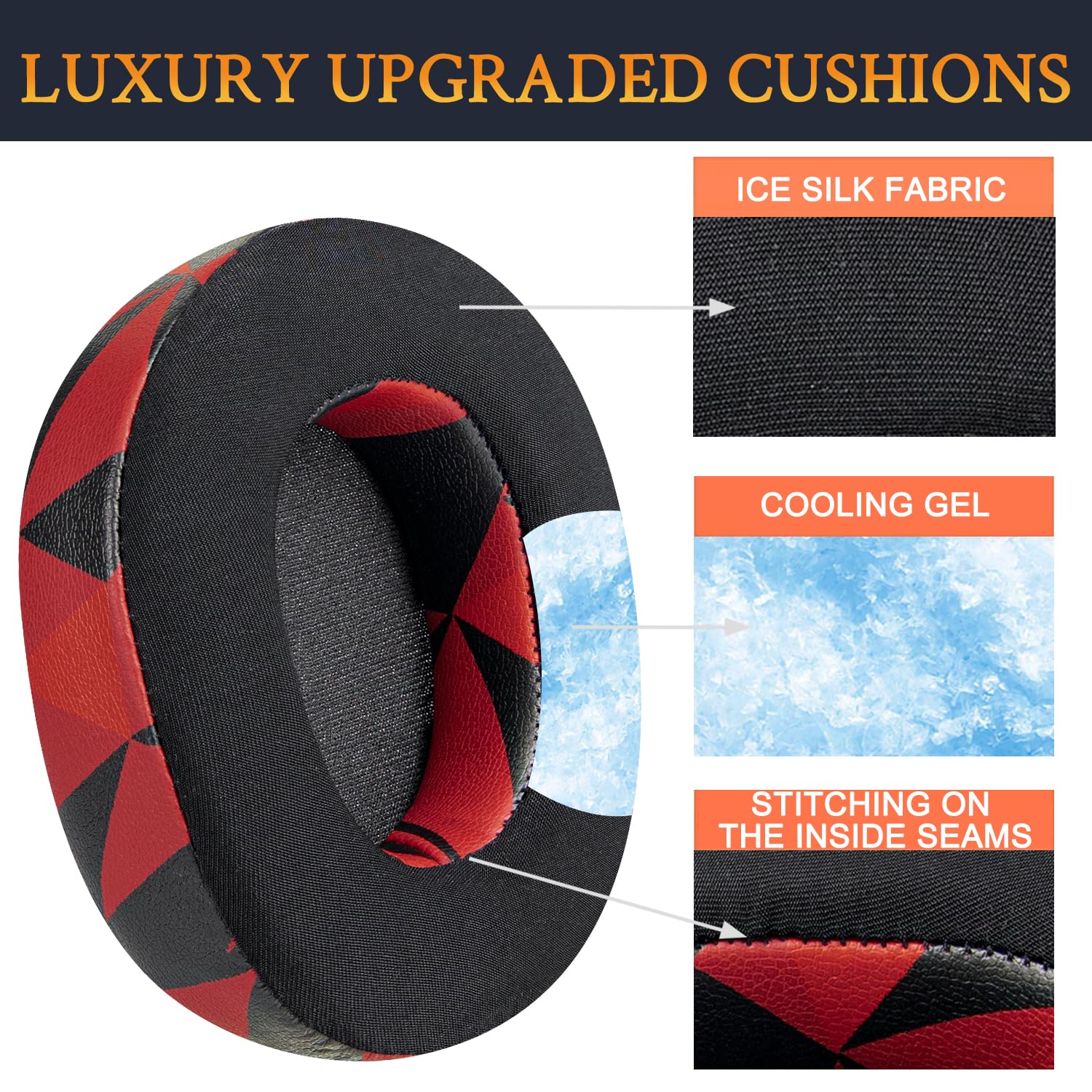 Amazon | SOULWIT 冷却ジェル パッド イヤーパッド for Steelseries