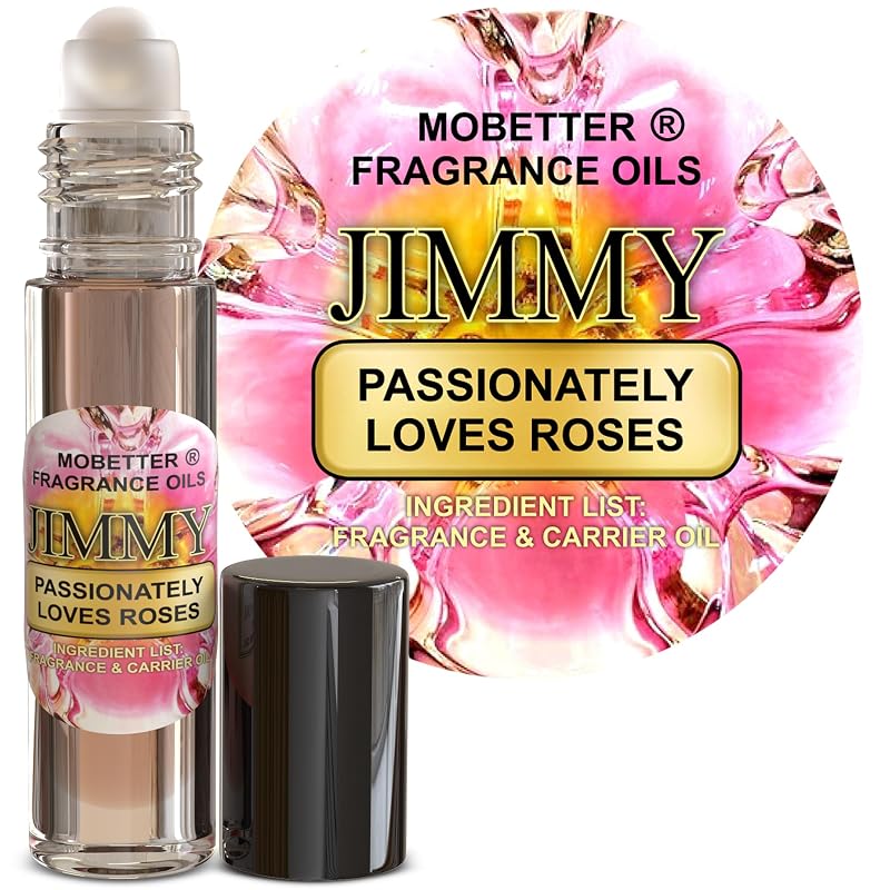 MOBETTER FRAGRANCE OILS Óleo corporal perfumado Passionately Loves Roses em roll-on