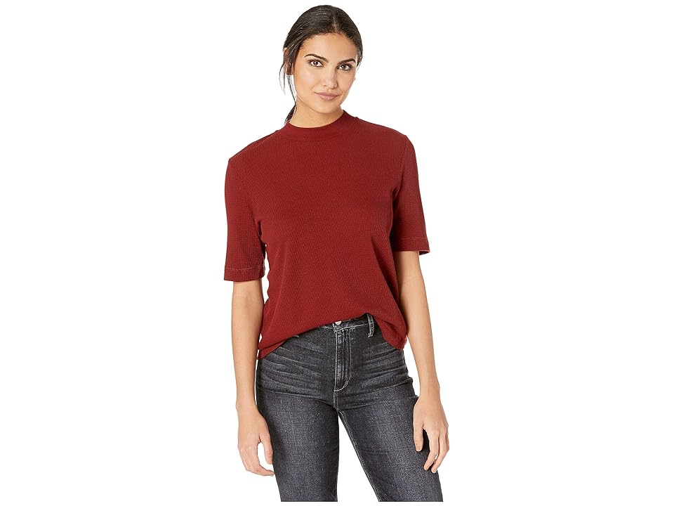 

AG Adriano Goldschmied Yoni Tee (Tannic Red) Women's T Shirt