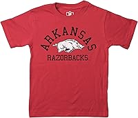 Vista 94 de Wes and Willy Camiseta de algodón orgánico de manga corta para niños de la NCAA