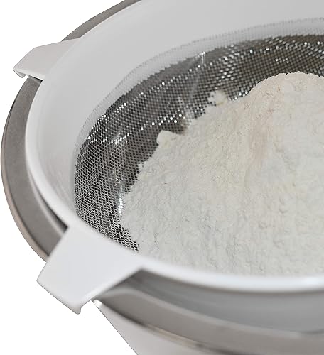 Miniatura 6 de Norpro Colador de acero inoxidable, 8-12", 8.5", blanco