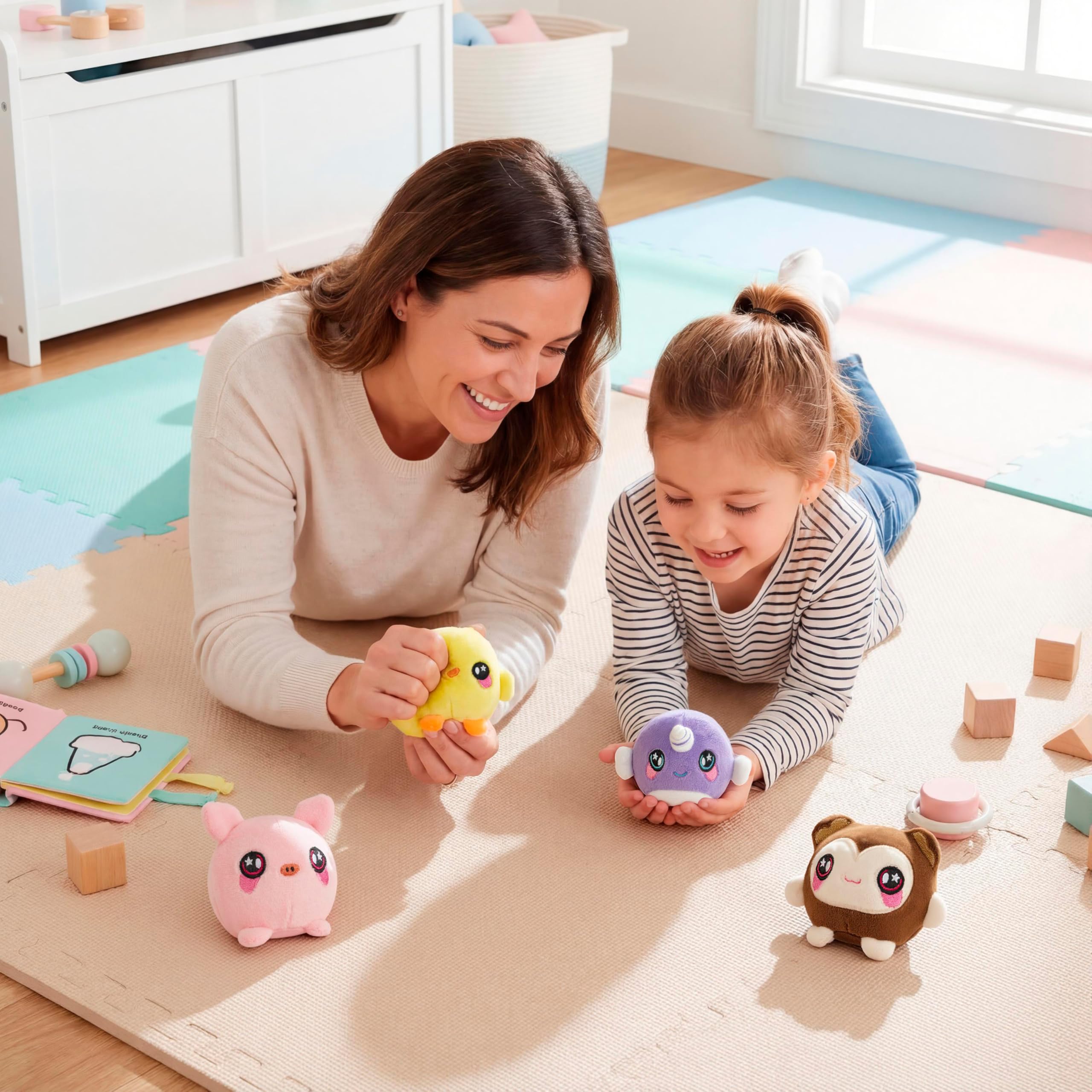 JOYIN - Juguetes de peluche para apretar, 6 unidades