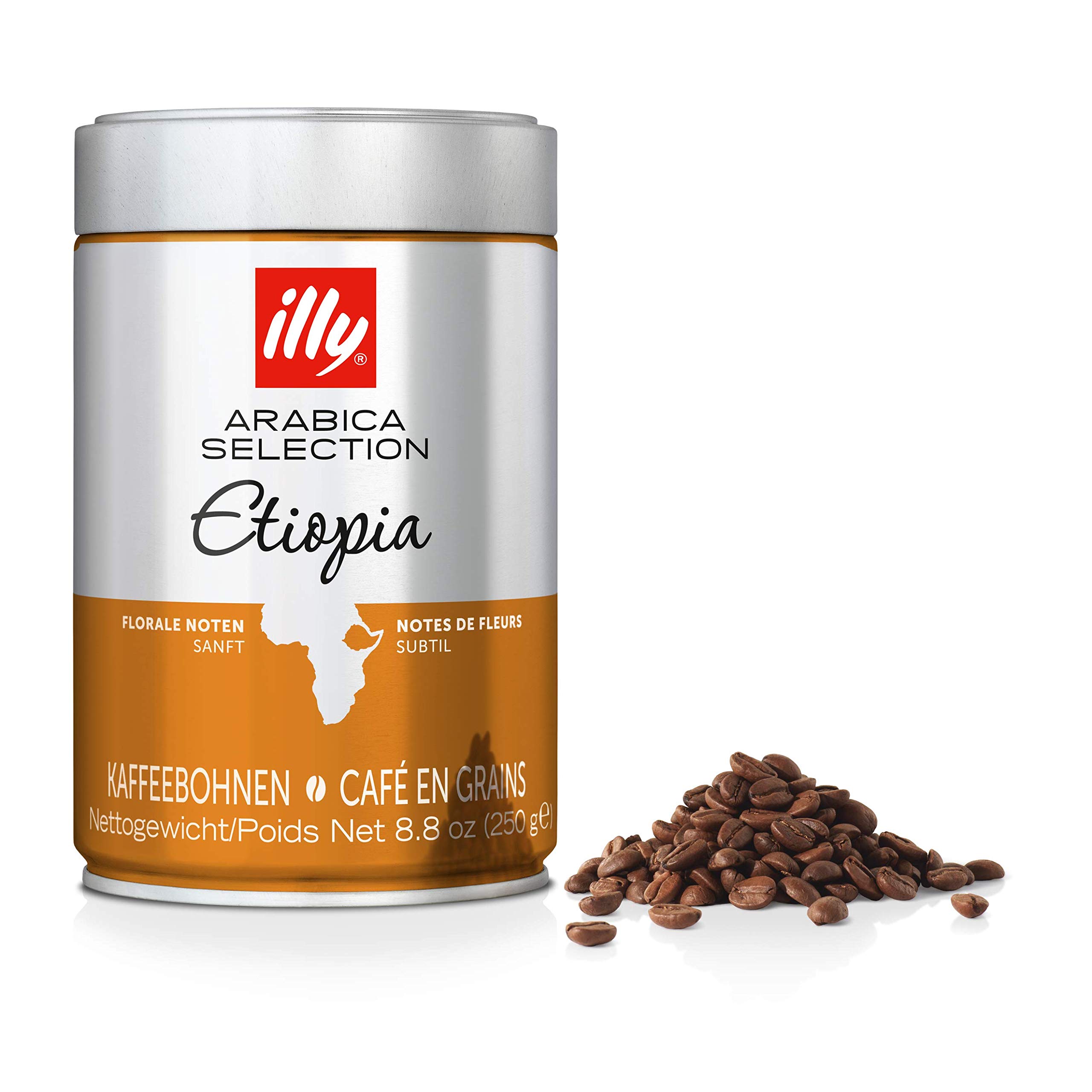 illy Coffee Beans, Luxury Arabica Coffee Beans Selection, Ethiopia