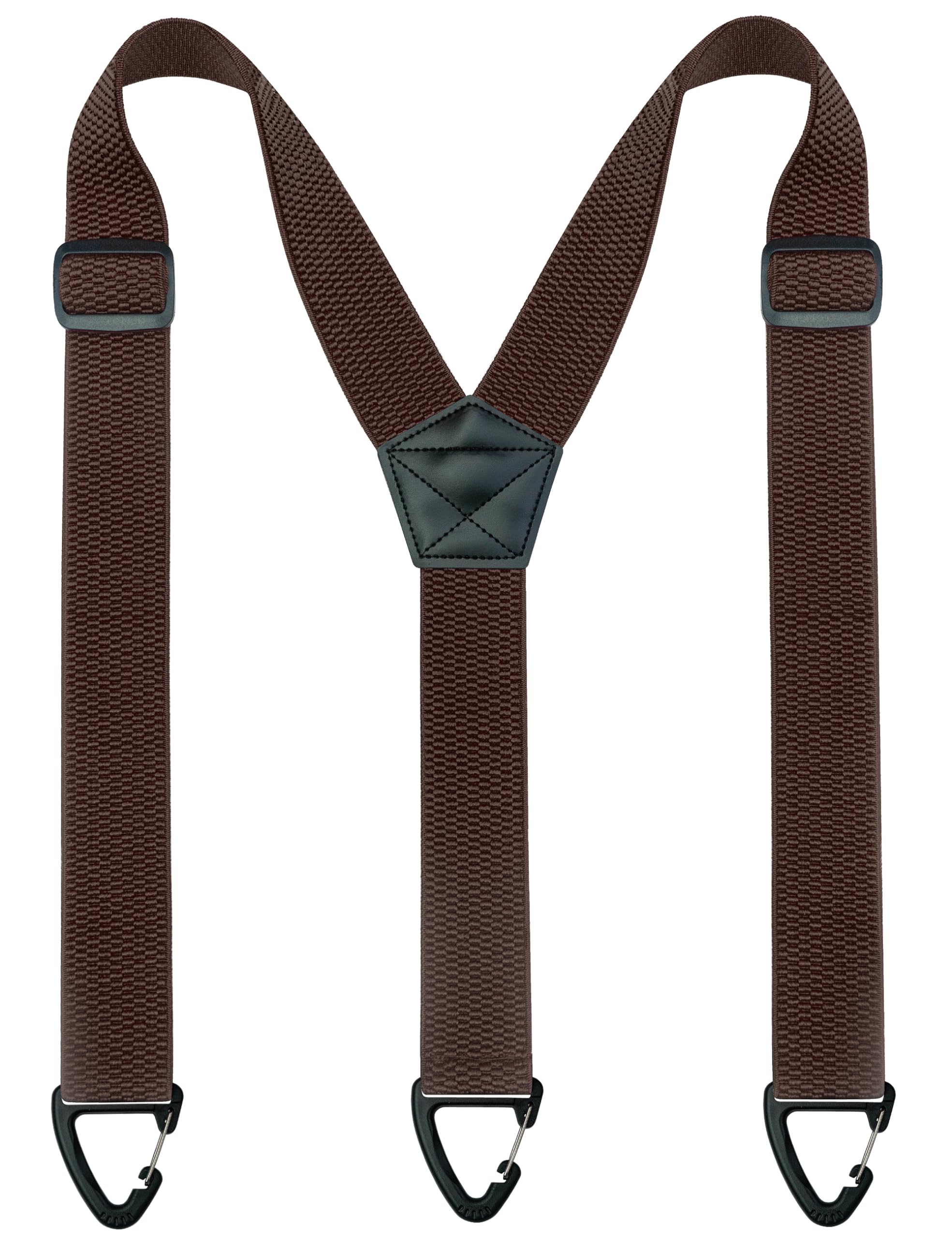 JEMYGINSHidden Suspenders for Men Under Clothes with 3 Snap Loop (1.48" Wide)