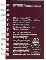 Vista 9 de Bee Paper - 6" x 6" Super Deluxe Bloc de Papel Mixto para Bocetos, 60 Hojas