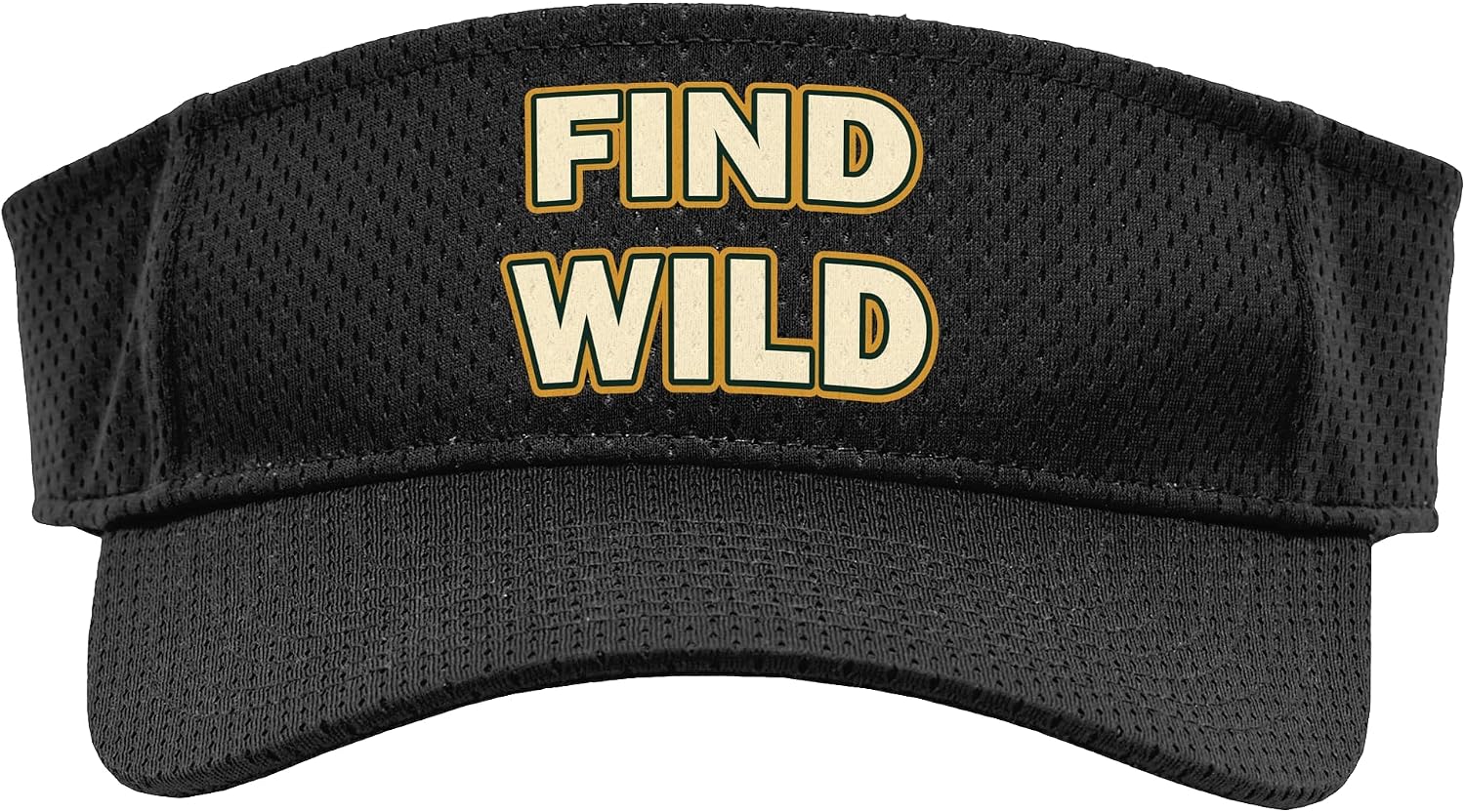 Find Wild Hiking Camping Wilderness Explorer Sport Sun Visor