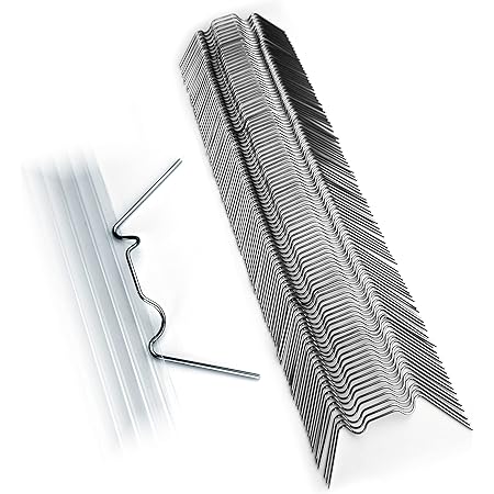 THATSRAD Gewächshaus Klammern 200 Stück - Edelstahl W & Z Clips