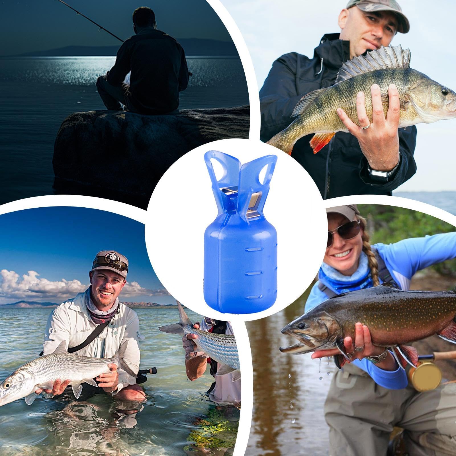 Fundas para señuelos de pesca, 10 unidades, fundas resistentes para anzuelos, cubiertas de señuelo ligeras, protector de gancho para entusiastas de la pesca