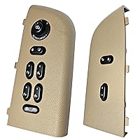 Vista 7 de SWITCHDOCTOR Interruptor maestro para ventanas para Ford F-150 F150 2004-2008 (Ensamblaje maestro con bisel negro)