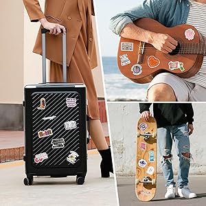 150 PCS Romance Book Stickers, Waterproof Holographic Bookish Stickers Reading Glitter Vinyl Decals for Laptop, Water Bottle, Phone, Journal, Scrapbook, Bumper, Skateboard, Luggage, Helmet