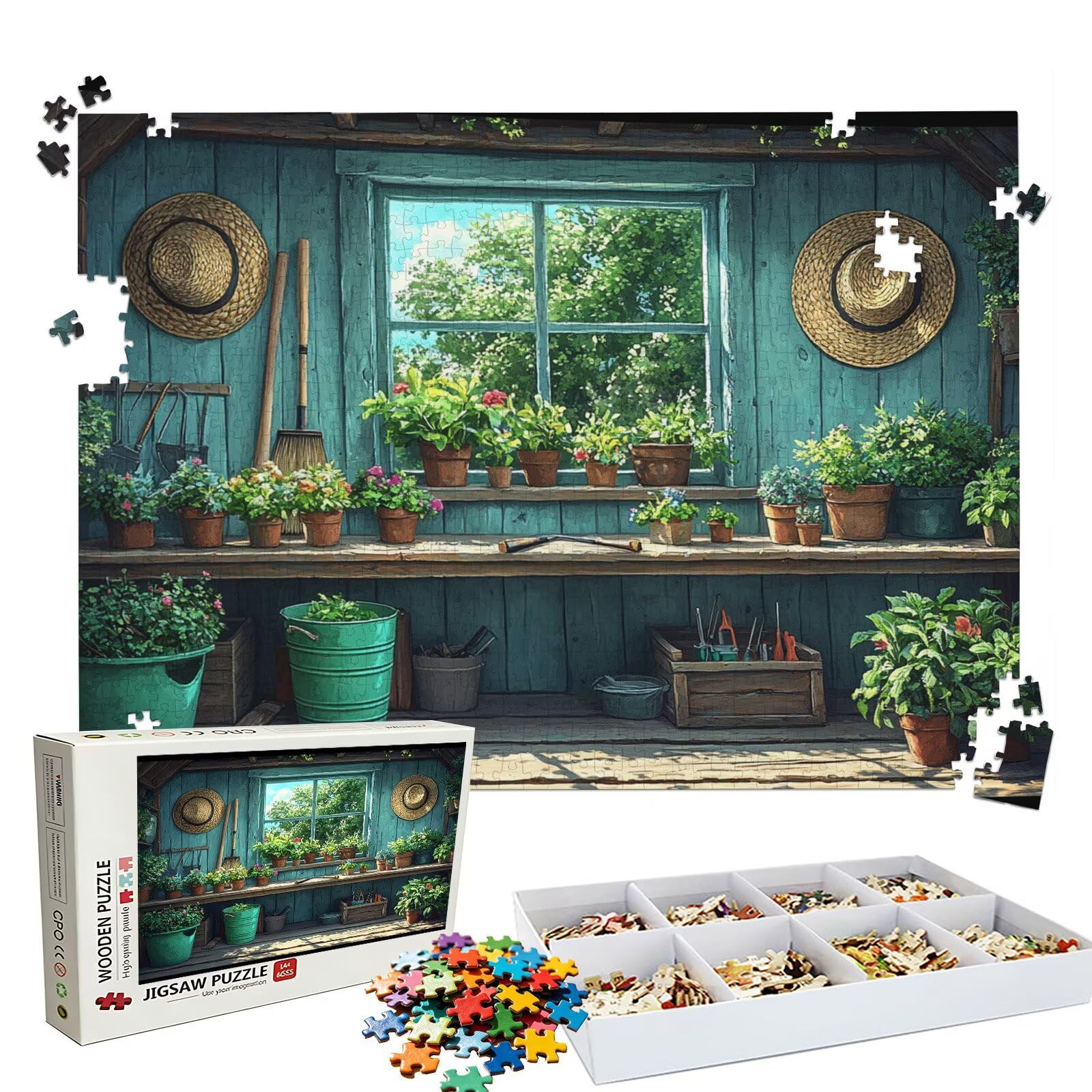 Puzzle 4000 elementów, zestaw puzzli do pokoju, 4000 części, dla dorosłych, klasyczne puzzle, wymagająca zagadka, drewniane puzzle do dekoracji bożonarodzeniowej, prezenty dla kobiet, dekoracja domu