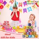 Birthday Popper 12 Pcs Superhero Slap Bracelets Bands as Birthday Return Gifts for Kids of All Ages - Multicolor gallery image