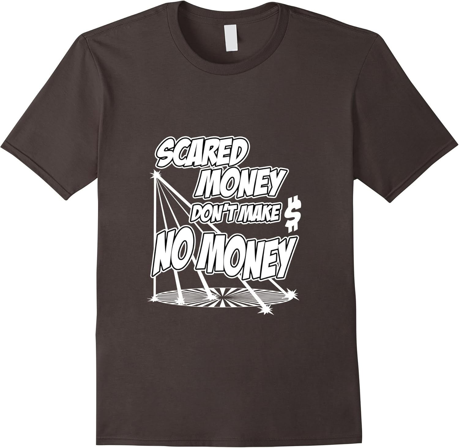 Amazon.com: Urban Hip Hop Rap T-Shirt Scared Money Don't Make No Money ...