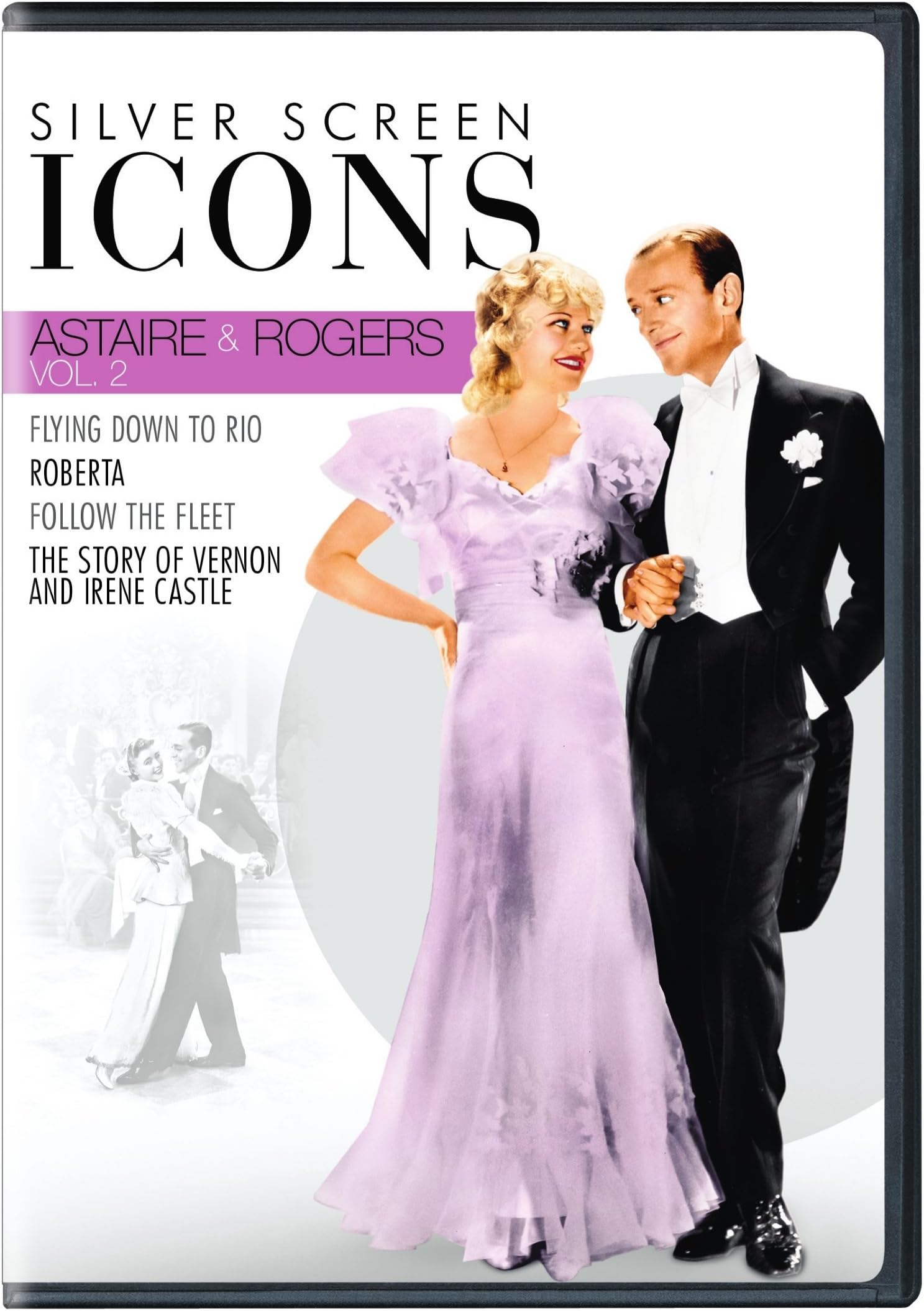 Silver Screen Icons: Astaire & Rogers Vol. 2 (4FE) [DVD]