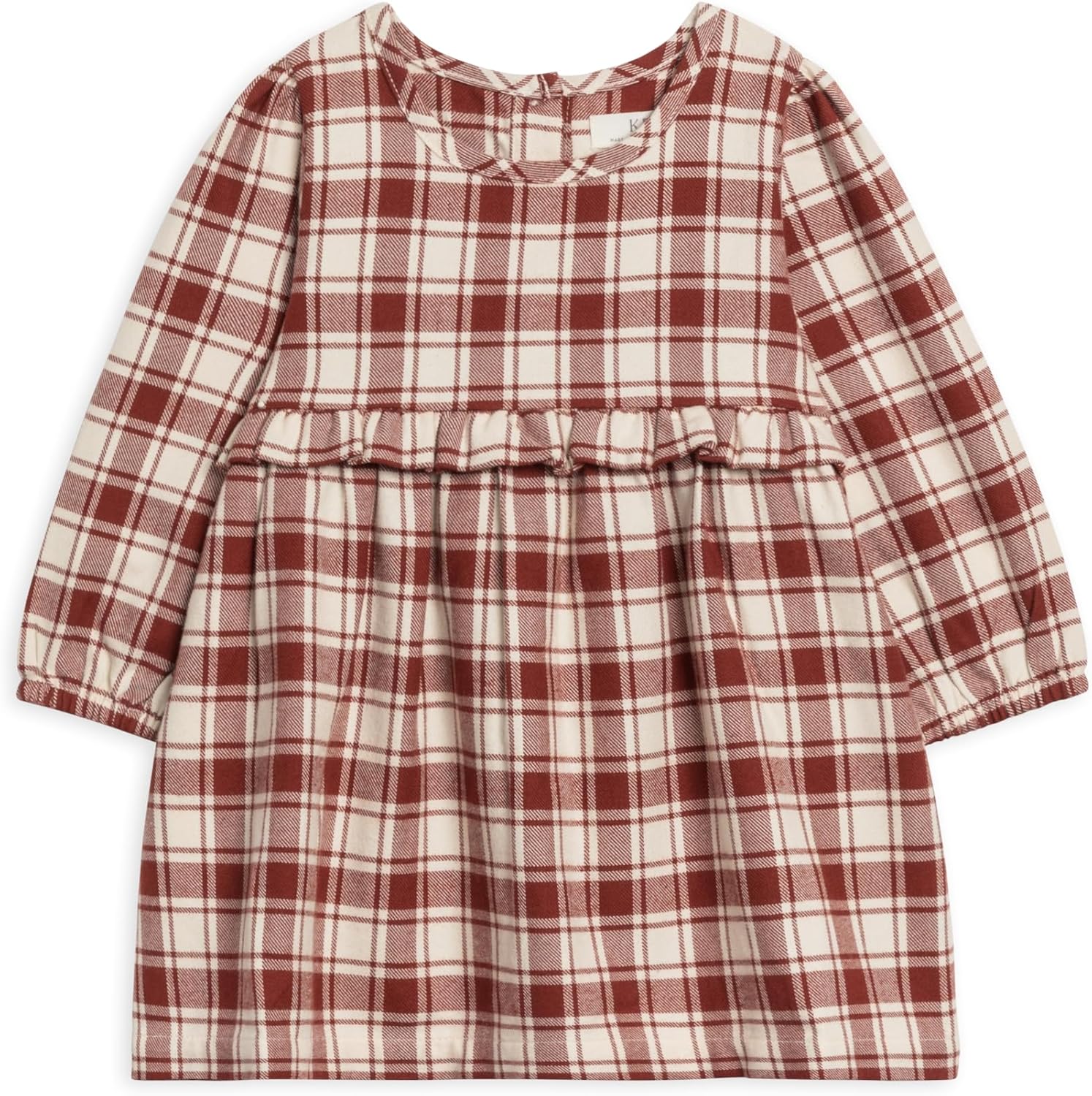 Colored Organics Baby and Toddler Long Sleeve Casual Dress