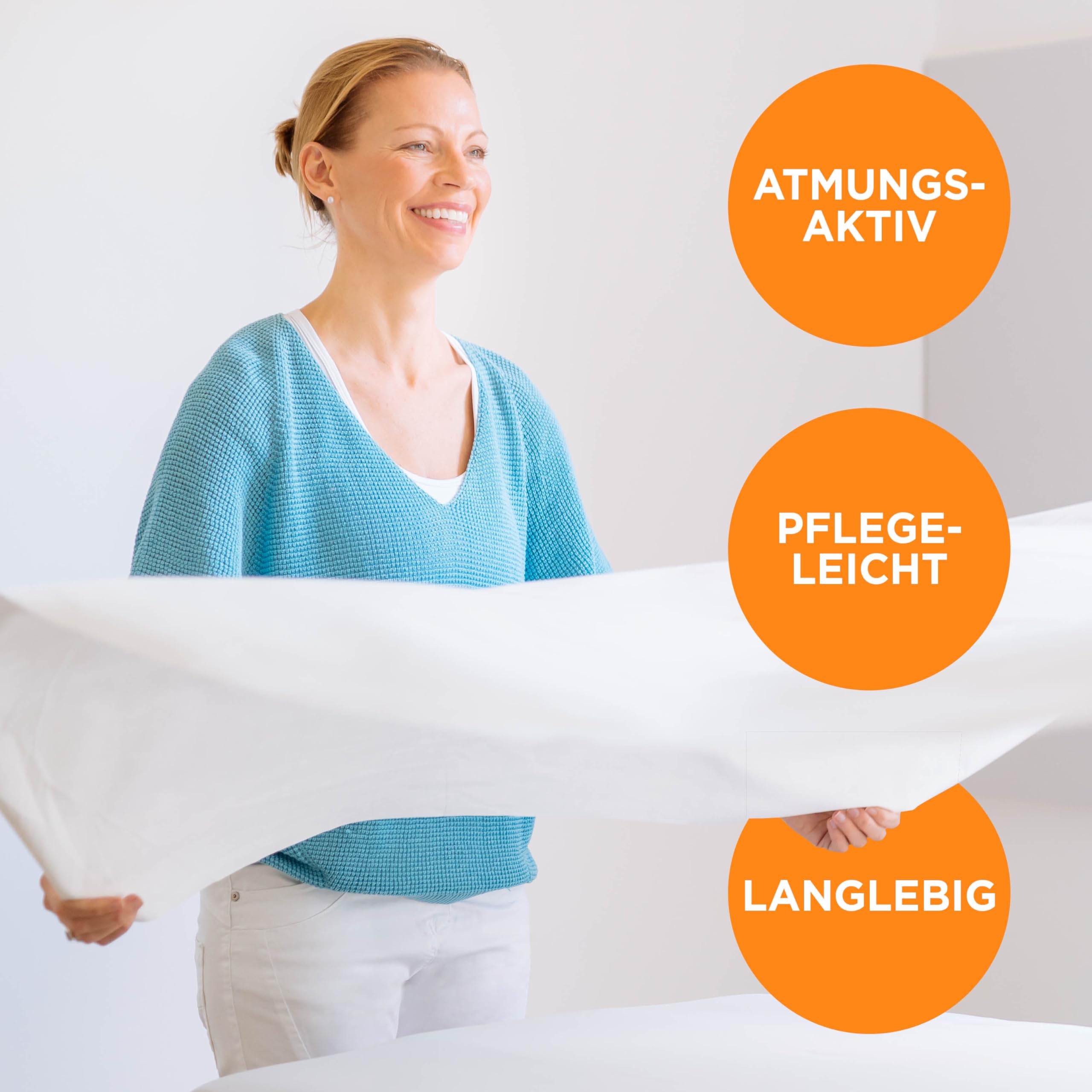 pro Select 2X Frottee-Laken für Wellness & Massage ölresistent, Kochfest, 90 x 200 cm