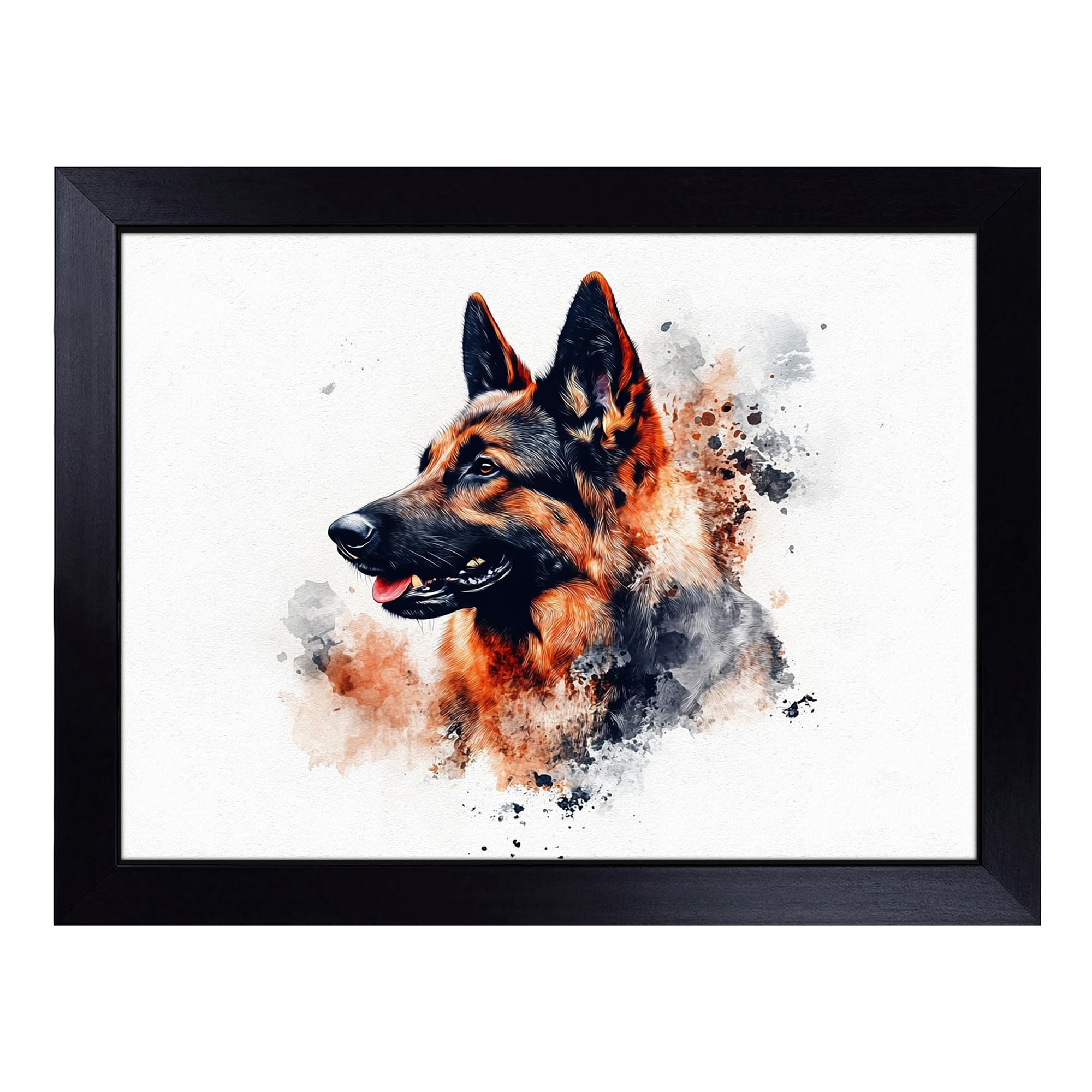 German Shepherd Dog Vol.1 | Lap Tray with Padded Cushion, Portable Surface with Bean Bag Base, Perfect Surface for Working, Crafting, TV Eating and Laptop Use