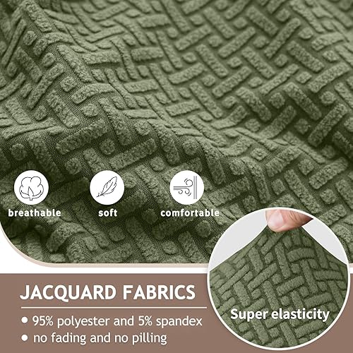 Miniatura 5 de ALIECOM Fundas 100% impermeables para sofá seccional reclinable en forma de L, funda elástica para sofá seccional reclinable de esquina, protector