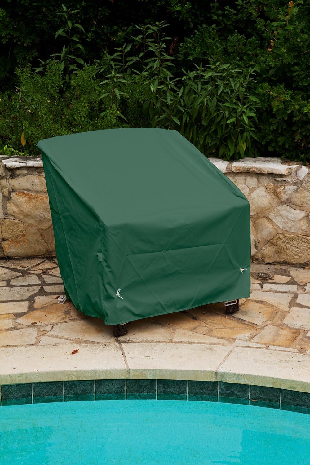 KoverRoos Weathermax 66550 Deep Seating Rocker Cover, 34-Inch Width by 40-Inch Diameter by 33-Inch Height, Forest Green