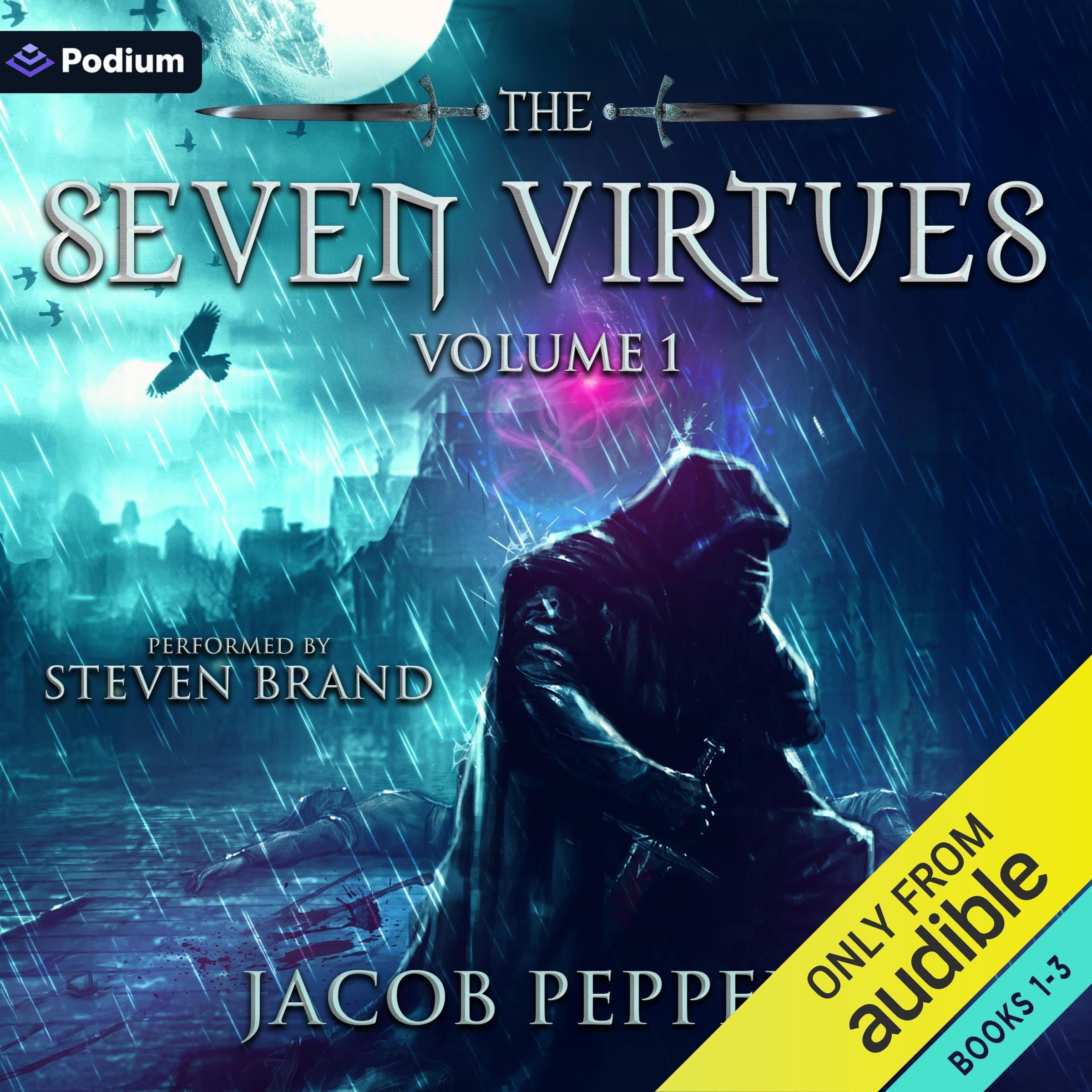 Cover art for The Seven Virtues: Volume 1: A Grimdark Epic Fantasy Adventure